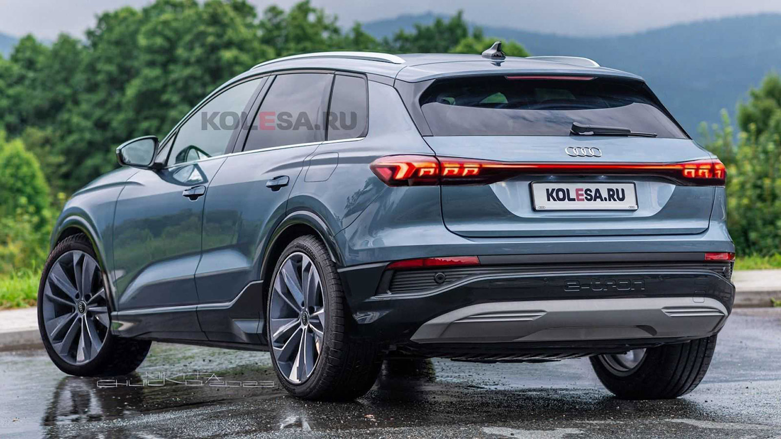 Σχέδια «μαρτυρούν» το επερχόμενο Audi Q6 e-tron